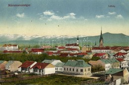 T2 1918 Máramarossziget, Sighetu Marmatiei; Látkép, Templomok. Kiadja Benkő Miklós 1401. / General View With Churches - Ohne Zuordnung