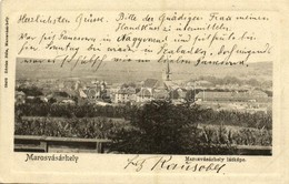 * T2/T3 1905 Marosvásárhely, Targu Mures; Látkép, Református Templom. Kiadja Révész Béla / General View, Calvinist Churc - Unclassified