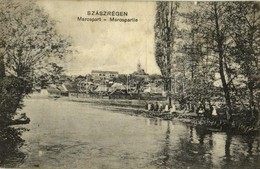 T2/T3 1912 Szászrégen, Reghin; Maros Part. Bischitcz Ignác Kiadása / Mures Riverbank - Sin Clasificación