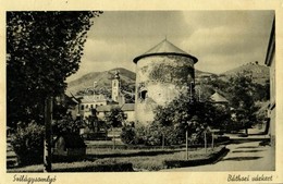 T2 1943 Szilágysomlyó, Simleu Silvaniei; Báthory Várkert, Vár. Kiadja Heimlich Sándor / Castelul Báthory / Castle - Unclassified