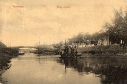 T3 Temesvár, Timisoara; Bega Részlet, Kotróhajó, Háttérben A Dohánygyár, W. L. 144. / Riverside, Dredge, Tobbaco Factory - Sin Clasificación