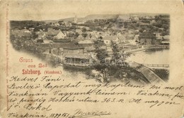 * T2/T3 1899 Vízakna, Salzburg, Ocna Sibiului; Fürdő / Spa (Rb) - Unclassified