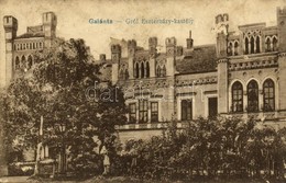 * T2/T3 Galánta, Gróf Esterházy Kastély / Castle (fl) - Other & Unclassified