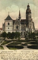 T2/T3 1904 Kassa, Kosice; Dóm és Szabadság Tér. Kiadja Breitner Mór / Cathedral, Square (EK) - Other & Unclassified