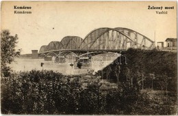 T2/T3 1926 Komárom, Komárno; Zelezny Most / Vashíd. Kiadja Spitzer Sándor / Iron Bridge (EK) - Sonstige & Ohne Zuordnung