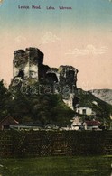 T3 1938 Léva, Levice; Hrad / Várrom / Castle Ruins (fa) - Otros & Sin Clasificación