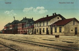 T2/T3 1916 Lipótvár, Újvároska, Leopoldov;  Pályaudvar Belső Része, Vasútállomás / Railway Station (EK) - Otros & Sin Clasificación