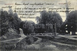 T2 1906 Lőcse, Leutschau, Levoca; Városkerti-híd / Park Wooden Bridge - Sonstige & Ohne Zuordnung