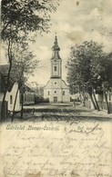 T3 1910 Nemesócsa, Zemianska Olca; Református Templom. E. D. K. 210. Kiadja A Pannonia Nyomda (Komárom) / Calvinist Chur - Other & Unclassified