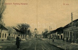 T2/T3 1907 Párkánynána, Párkány-Nána, Stúrovo; Fő Utca, üzletek, Esztergomi Bazilika. W. L. (?) No. 158. Miklósy Gyula K - Sonstige & Ohne Zuordnung