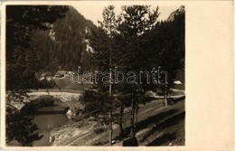 * T2 1927 Szepestamásfalva, Tamásfalu, Spisské Tomásovce; Tamásfalvi Tábor, Híd / Camp, Bridge. Photo - Other & Unclassified