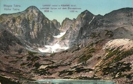 ** T1 Tátra, Lomnici Csúcs, Kőpataki-tó / Mountain With Lake - Other & Unclassified