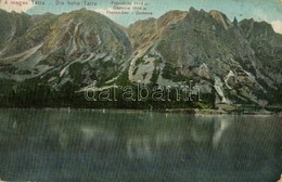 T2/T3 1906 Tátra, Magas Tátra, Vysoké Tatry; Poprádi-tó, Oszterva. Dr. Trenkler Co. Tát. 26. / Popper-See / Poprádské Pl - Otros & Sin Clasificación