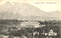 T2 Tátralomnic, Tatranska Lomnica (Tátra); Szálloda / Hotel + Poprád-Felka Vasúti Pecsét - Otros & Sin Clasificación