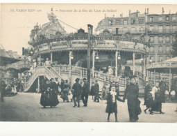 75 // PARIS  XIV EME  Souvenir De La Fête Du Lion De Belfort  52 - Arrondissement: 14