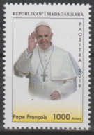 Madagascar Madagaskar 2019 Mi. 2716 Pape François Pope Francis Papst Franziskus Semeur De Paix Et D'espérance Religion - Madagaskar (1960-...)