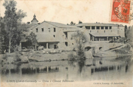 CPA 47 Lot Et Garonne Libos Usine à Ciment Belhomme - Libos