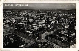 T2/T3 1941 Zagreb, Zágráb; Istocni Dio / General View Of The Eastern Part Of The Town  (EK) - Otros & Sin Clasificación