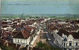 T2/T3 1914 Zimony, Semlin, Zemun; Látkép, Szerb Kávéház. Kiadja Milan Ilkic / Serbisches Kafeehaus / General View, Serbi - Sin Clasificación