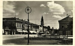 ** T2/T3 Zombor, Sombor; Utcakép, Bürgler, Herbert, Steiner, Radojevics Miklós üzlete / Street View, Shops (EK) - Non Classificati