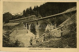 * T2/T3 1919 Lermoos, Lichtenberg-Viadukt / Viaduct, Railway, Train (Rb) - Other & Unclassified