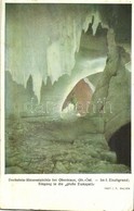 T2/T3 Obertraun, Dachstein-Rieseneishöhle, Im I. Eisabgrund, Eingang In Die 'grosse Eiskapelle' / Ice Cave, Interior, En - Other & Unclassified