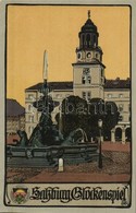 ** T1/T2 Salzburg, Glockenspiel, Deutscher Schulverein Karte Nr. 314. / Carillon, Bell Tower, Fountain - Otros & Sin Clasificación
