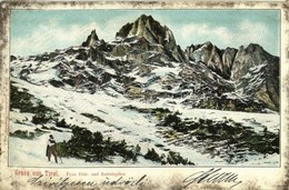 T3 1911 Tirol, Frau Hitt Und Sattelspitze (Karwendel) (tear) - Otros & Sin Clasificación