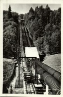 * T1/T2 Vorarlberg, Schragaufzug Partenen-Trominier / Narrow-gauge Railway + 'Alpenwirtschaft Vermunt 1750 M' Cancellati - Otros & Sin Clasificación