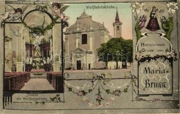 T4 1923 Wien, Vienna, Bécs XIV. Hadersdorf-Weidlingau, Wallfahrtskirche Mariabrunn, Inneres / Pilgrimage Church, Interio - Otros & Sin Clasificación