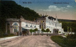 T2/T3 1917 Wien, Vienna, Bécs XIX. Schlosshotel Cobenzl / Castle Hotel (EK) - Other & Unclassified