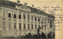 T2/T3 1911 Wiener Neustadt, Institut Ste Chrétienne, Mädchen-Unterrichts-Anstalt / Girls School (EK) - Sonstige & Ohne Zuordnung