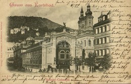* T2/T3 Karlovy Vary, Karlsbad; Sprudel-Colonade (Rb) - Sonstige & Ohne Zuordnung