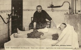 ** T2 Dax, Etablissement Des Baignots, Soins Aux Malades, Application Des Boues Médicamenteuses / Thermal Bath, Medical  - Sonstige & Ohne Zuordnung