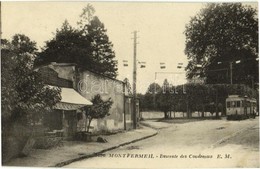 ** T1 Montfermeil, Descente Des Coudreaux / Street, Tram - Sonstige & Ohne Zuordnung