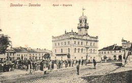 T2/T3 Jaroslaw, Jaruslau; Rynek / Ringplatz. K.u.K. Infektionskrankenzug No. 206.  (Rb) - Sonstige & Ohne Zuordnung