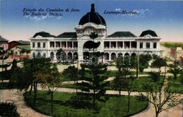 ** T1 Maputo, Lourenco-Marques; Estacao Dos Caminhos De Ferro / The Railway Station - Altri & Non Classificati