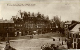 ** T1/T2 Carlisle, Market Place, Crown And Mitre Hotel, F. O. Brusher And Son - Other & Unclassified