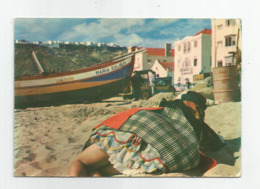 Portugal Nazaré Femme Aux 7 Jupons Barque Nommée - Other & Unclassified