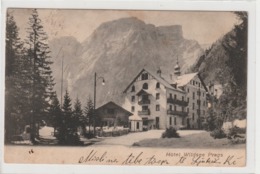 Austria HOTEL WILDSEE PRAGS USED POSTCARD - Prägraten