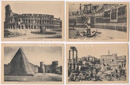 ** Roma, Rome; - 11 Pre-1945 Unused Postcards - Andere & Zonder Classificatie