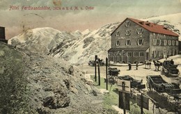 * T2 1907 Stilfser Joch (Passo Dello Stelvio), Hotel Ferdinandshöhe (Südtirol) - Otros & Sin Clasificación