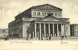 ** T1 Moscow, Moscou; Grand Theatre Par Cavos / Bolshoi Theatre - Other & Unclassified