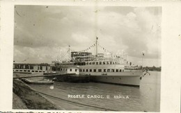 T2 1938 Braila, Regele Carol II / Passenger Steamship. Photo - Other & Unclassified