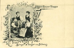 ** T2 Egger-Rieser-Truppe, Tiroler Sanger & Tanzer Aus Schwaz / Folk Costumes, Dancers And Singers, Austrian Folklore Fr - Unclassified