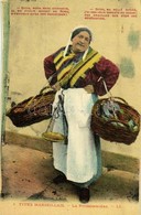 ** T1 Types Marseillais, La Poissonniére / Fishwife From Marseille, French Folklore - Non Classificati