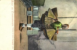 ** T2 Salut De Constantinople, Vendeur De Balais (Sepurgedji) / Broom Vendor, Turkish Folklore - Ohne Zuordnung