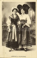 ** T2 Lorraine Et Alsacienne / Women From Lorraine And Alsace, French National Costumes, Folklore - Unclassified