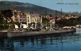 ** T2/T3 Abbazia, Opatija; SMS Viper, Osztrák-magyar Haditengerészet Torpedónaszádja (később SM Tb 17) / K.u.K. Kriegsma - Non Classés
