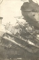 * T2 1917 SMS Csepel Osztrák-magyar Tátra Osztályú Romboló Roncsai Az Ontrantó-i Csata Után / K.u.K. Kriegsmarine, Damag - Non Classés